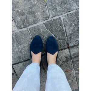 NWT Birdies The Heron Suede Loafer in Navy size 9